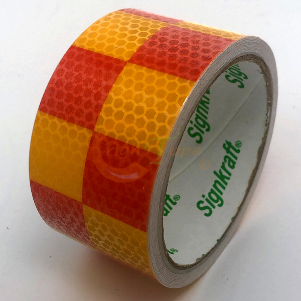 1500系列賽車格方格紋反光貼紙/膠帶-